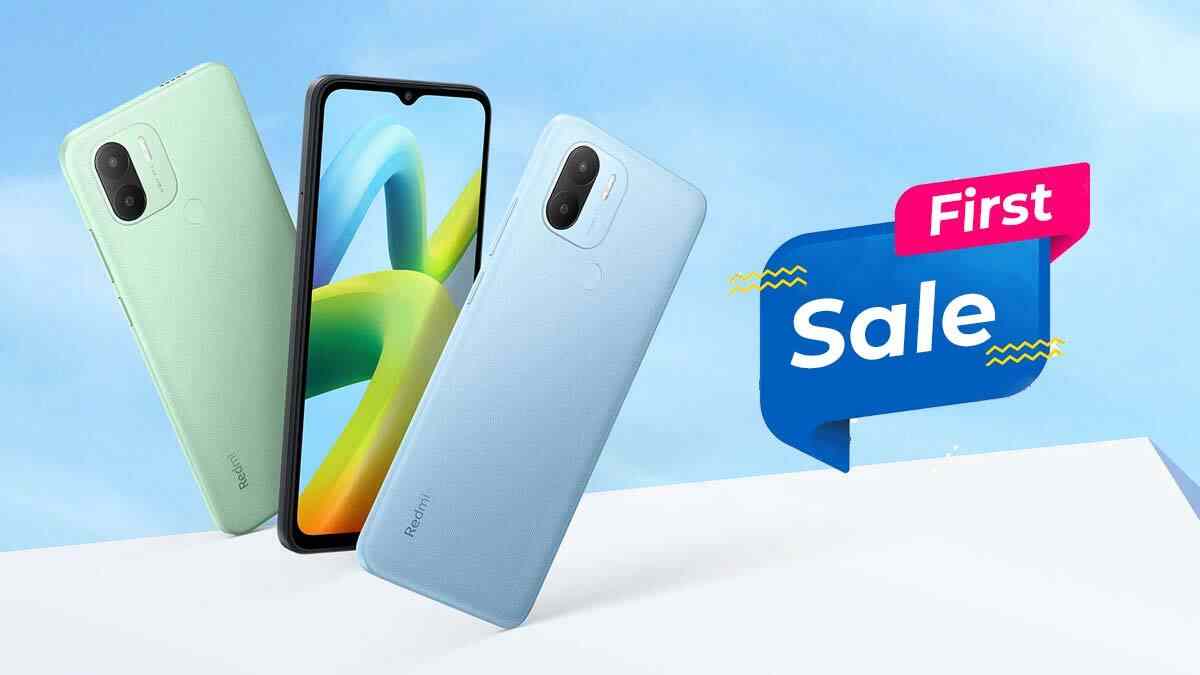 Redmi A1+ की पहली भारतीय बिक्री आज दोपहर 12 बजे के लिए सेट है Redmi A1+ की पहली भारतीय बिक्री आज दोपहर 12 बजे के लिए सेट है
