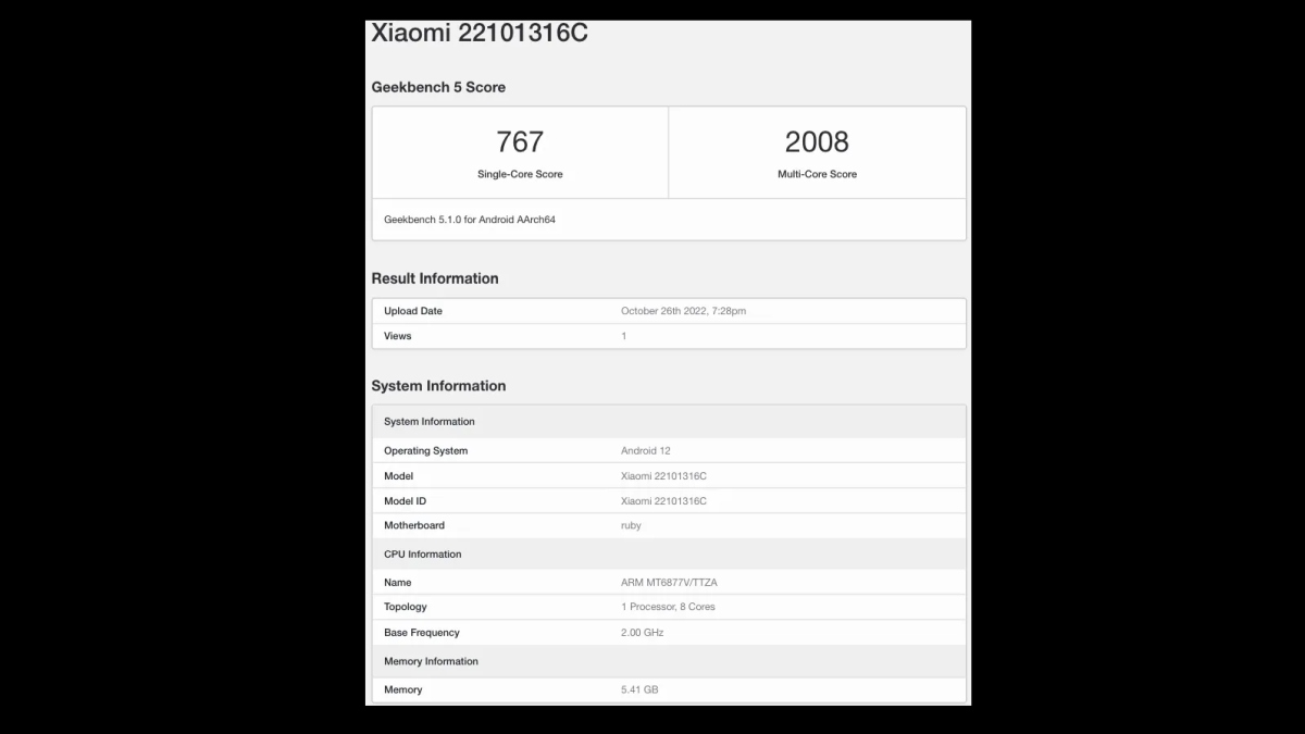 Redmi Note 12 Spotted At Geekbench: Is There A Performance Bump?