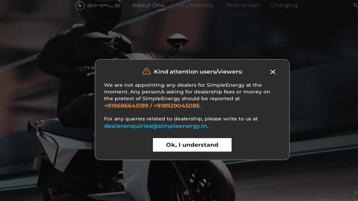 Simple One Electric Scooter Deliveries Deferred To 2023: Is it A Scam? Simple One Electric Scooter Deliveries Deferred To 2023: Is it A Scam?
