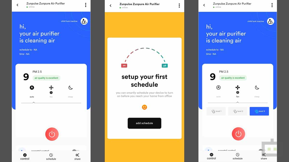 Zunpulse Smartphone Application Features