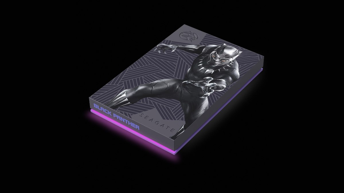 Seagate HDDs With Marvel’s Black Panther Theme Announced
