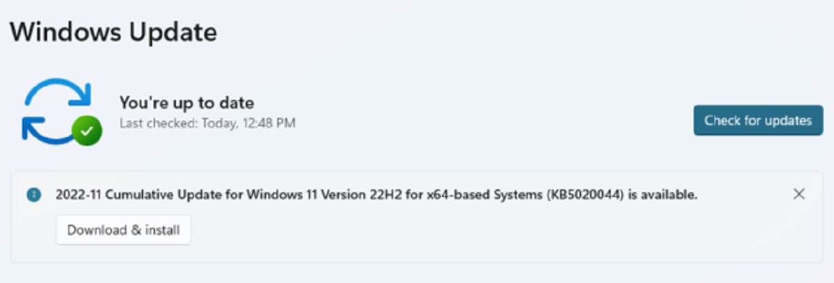 Microsoft Unblocks Windows 11 22H2 Update After Fixing Gaming Issues