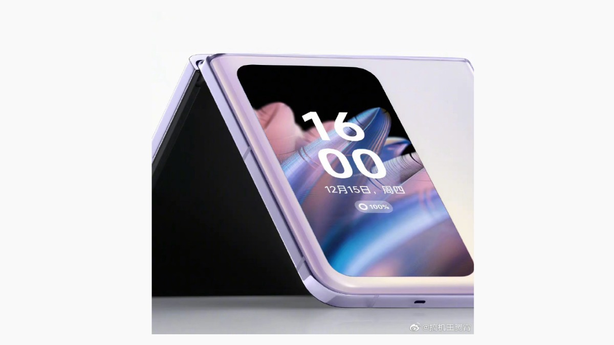 Oppo Find N2 Flip Live Image Surfaces Ahead Of Launch