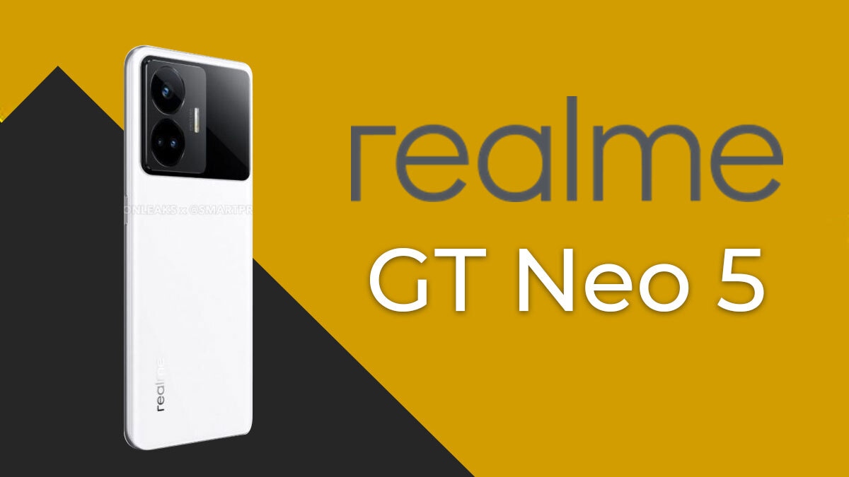 Realme GT Neo 5 Leaked Render Reveals A New Design Language Realme GT Neo 5 Leaked Render Reveals A New Design Language