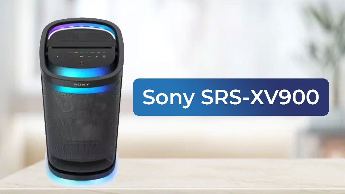 Sony SRS-XV900 X-Balanced Party Speaker With 25 Hour Backup Launched In ...