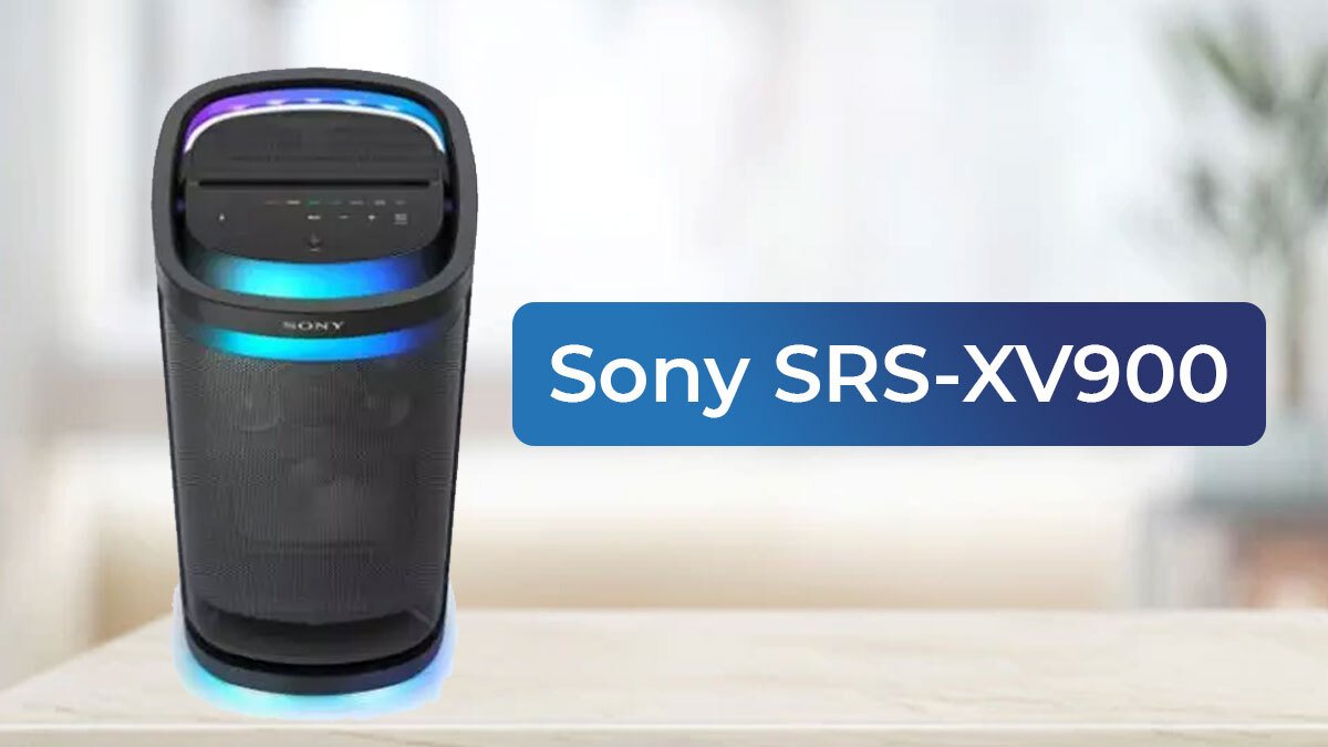 Sony SRS-XV900 X-Balanced Party Speaker With 25 Hour Backup Launched