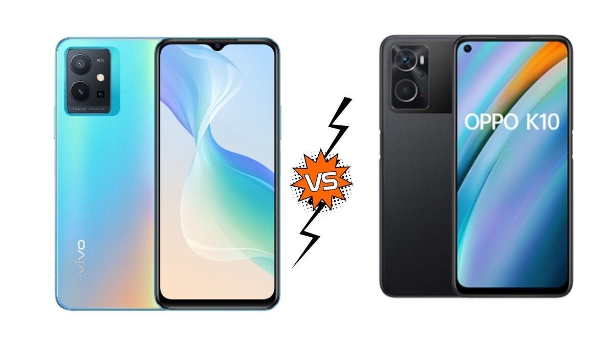 OPPO K10 vs Vivo T1 5G comparison