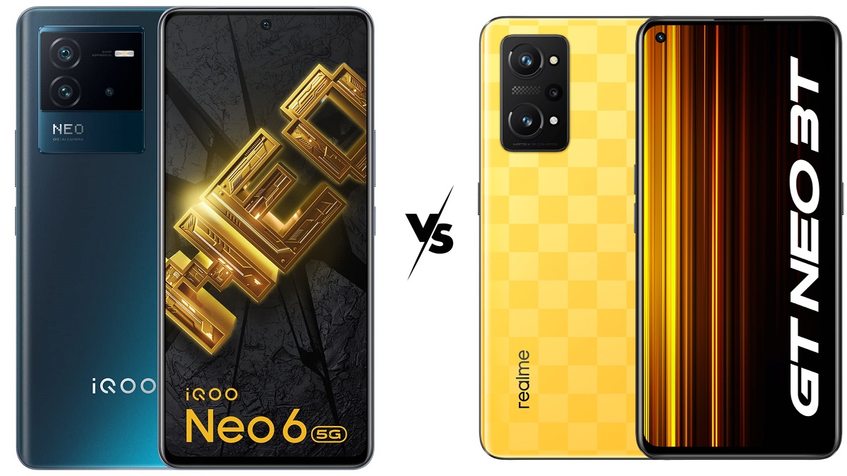 Realme GT Neo 3T 5G Vs iQOO Neo 6 5G: Specs, Features, Compared