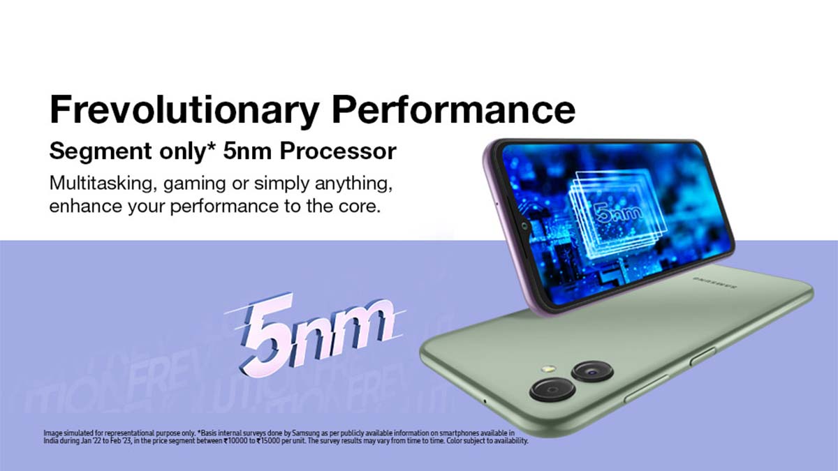 Segment only super-fast 5nm processor for super-fast speeds