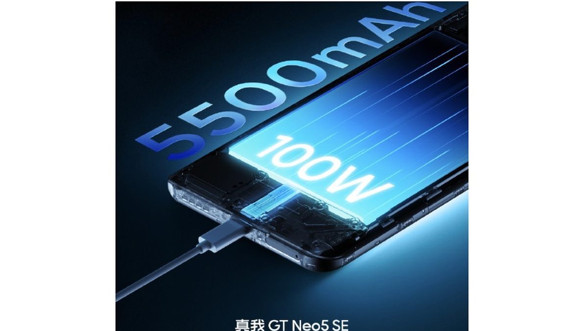 Realme GT Neo 5 SE Confirmed to Get 5,500mAh Battery