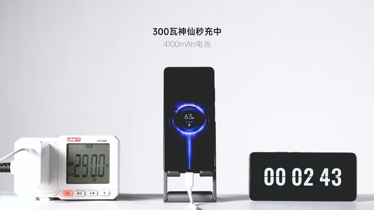 Redmi Debuts 300W Ultra-Fast Charging Redmi Debuts 300W Ultra-Fast Charging