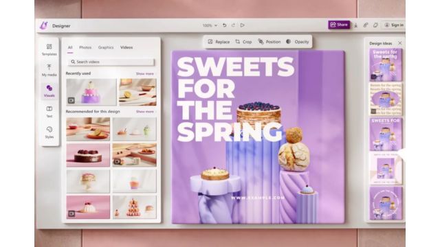 Microsoft Designer Now Utilizes AI to Generate Content
