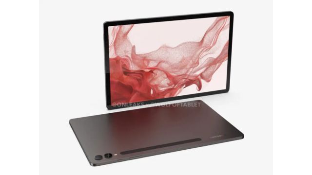 Samsung Galaxy Tab S9 Plus Design Renders Leaked