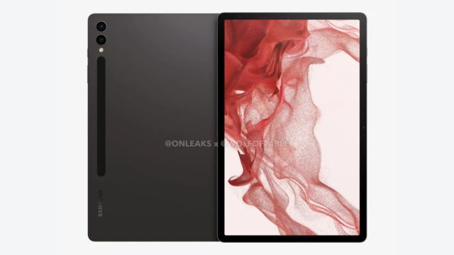 Samsung Galaxy Tab S9 Plus Design Renders Leaked