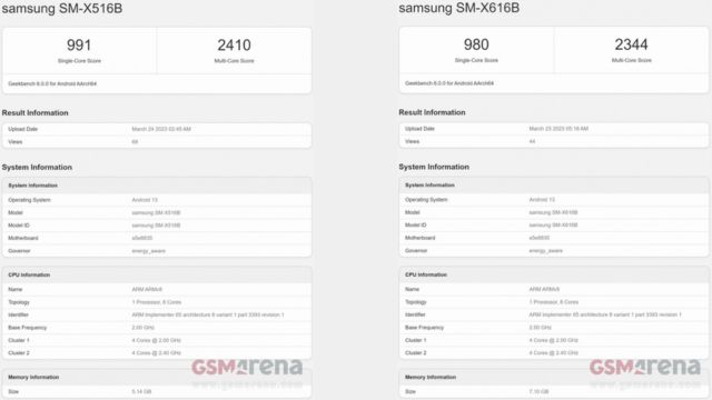 New Geekbench Leak Fuels Samsung Galaxy Tab S9 FE/Lite Rumors