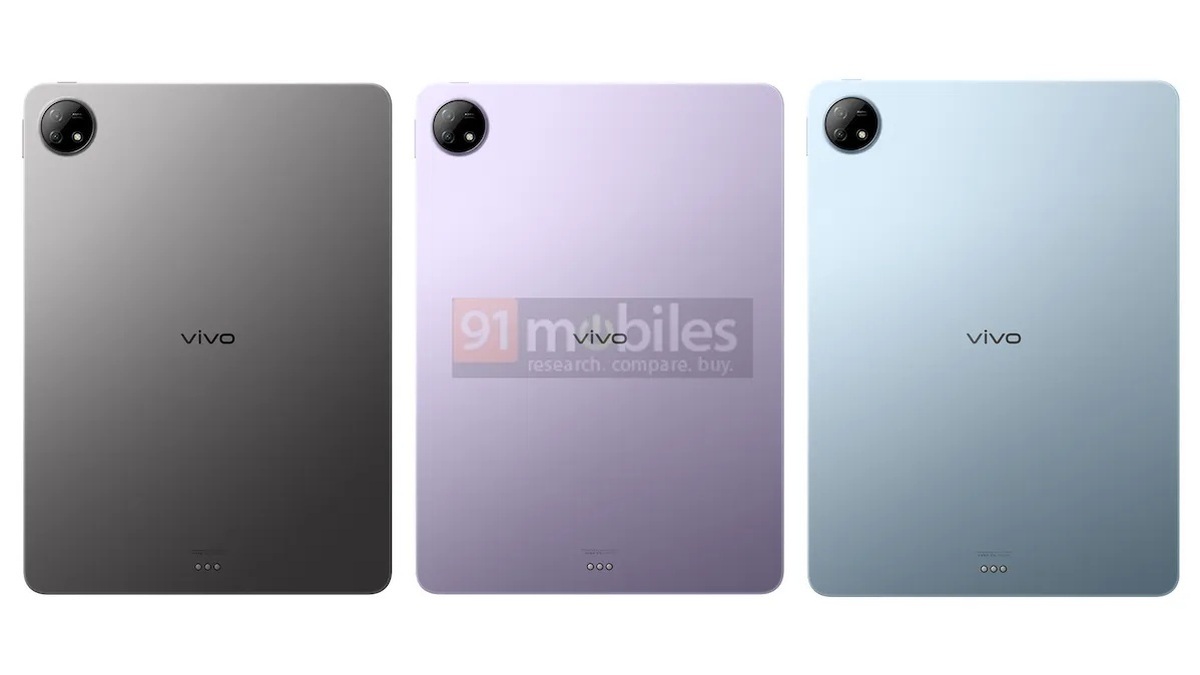 Vivo Pad 2 Design Renders and Full Specs Leaked Ahead of Launch Vivo Pad 2 Design Renders and Full Specs Leaked Ahead of Launch