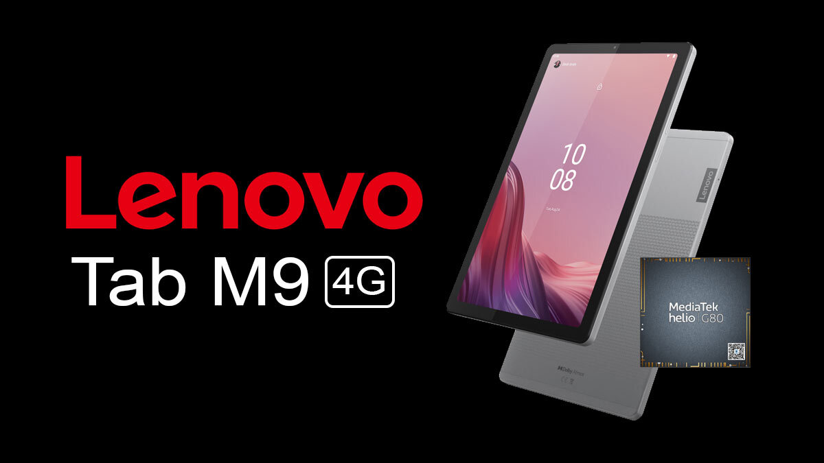 Lenovo Tab M9 Launched In India 9Inch HD Display, Helio G80 SoC, 4GB