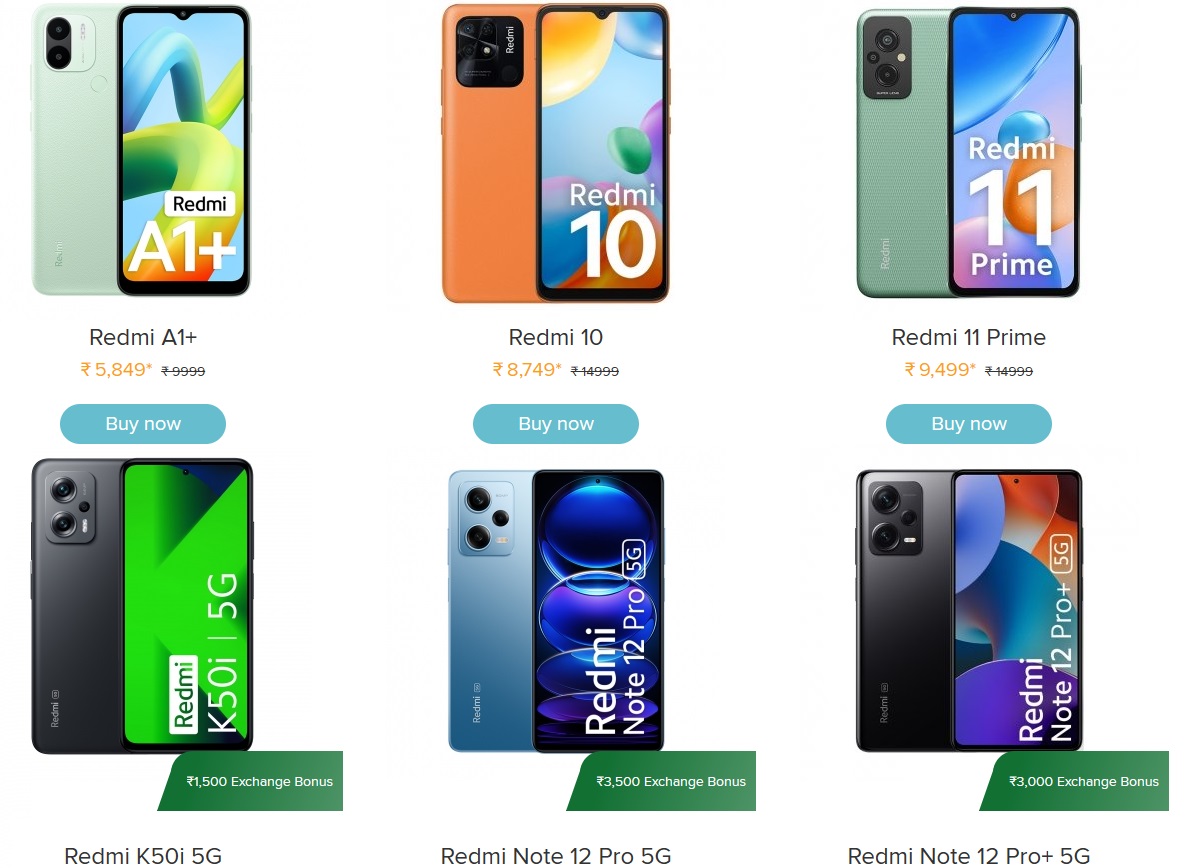 Xiaomi Fan Days Sale 2023: Discounts, Exchange Bonus, Bank Offers Xiaomi Fan Days Sale 2023: Discounts, Exchange Bonus, Bank Offers