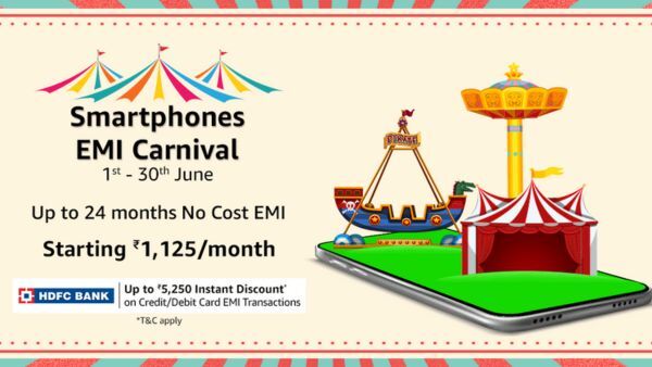 Amazon’s Smartphone EMI Carnival Sale Is Here