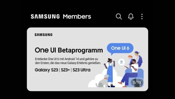Samsung Unveils One UI 6 Beta Program for Galaxy S23 Series