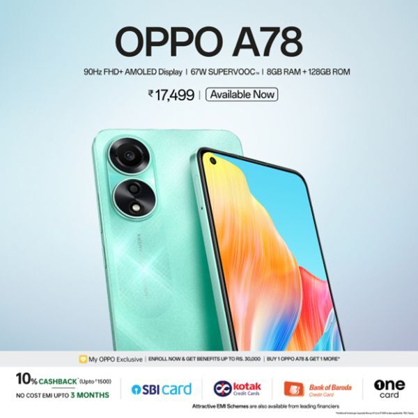 OPPO A78 First Impressions: Best phone under 20,000 INR?