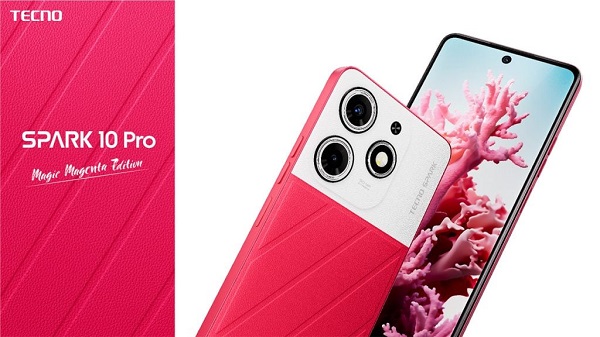 TECNO SPARK 10 Pro-Magic Magenta Edition Launched