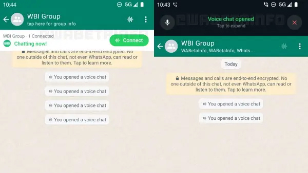 WhatsApp's Testing a New Group Voice Chat Feature