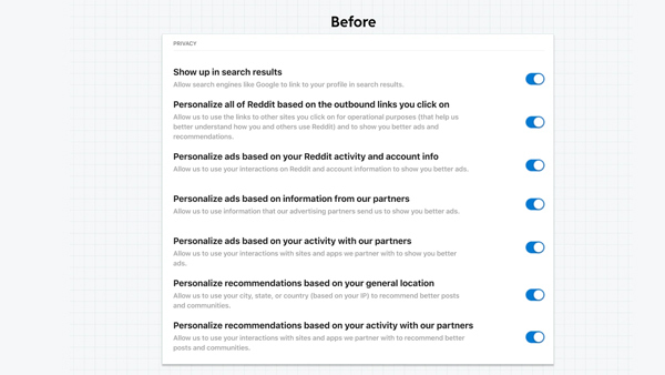 Reddit Eliminates Option to Opt Out of Ad Personalization