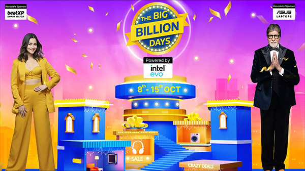 Flipkart's Big Billion Days Sale Kicks Off on October 8
