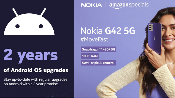 Nokia G42 5G affordable 5G smartphone launched in India