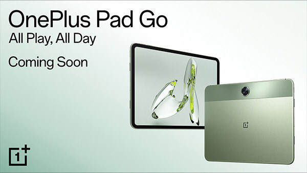 OnePlus Pad Go to Feature Quad Speaker Setup with Dolby Atmos Audio