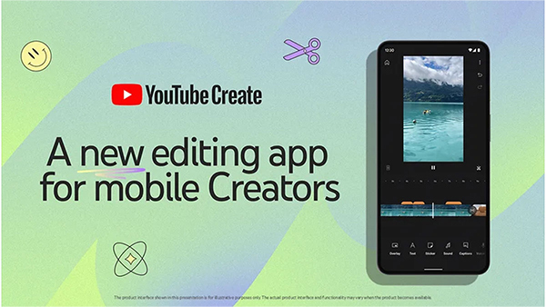 YouTube Launches Video Editing App for Mobile and Goes All In on AI