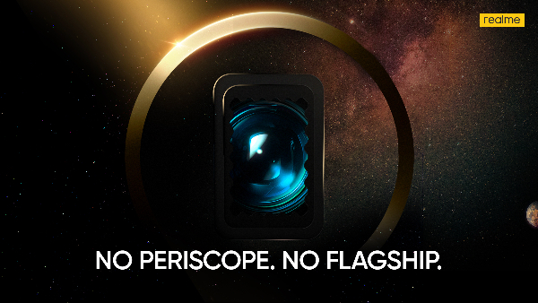 Realme India Teases Flagship Smartphone with Periscope Camera Realme India Teases Flagship Smartphone with Periscope Camera
