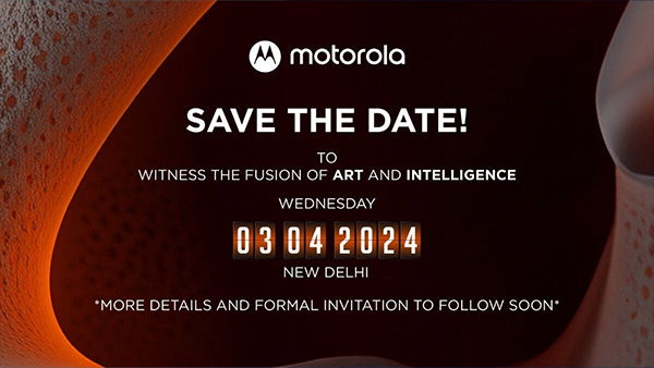 Motorola's April Launch Event Surfaces: Is it the Moto Edge 50 Pro?