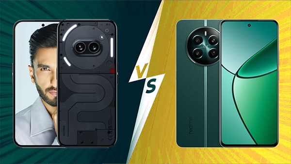 Nothing Phone 2a vs Realme 12+ in 5 Minutes Nothing Phone 2a vs Realme 12+ in 5 Minutes