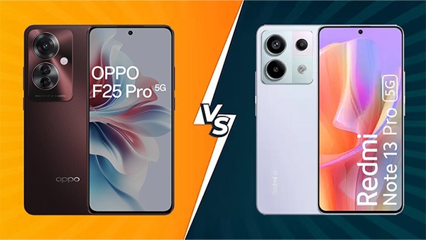 OPPO F25 Pro 5G Vs Redmi Note 13 Pro 5G