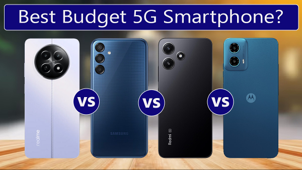 Samsung Galaxy M15 5G vs Moto G34 5G vs Redmi 12 5G vs Realme 12x 5G