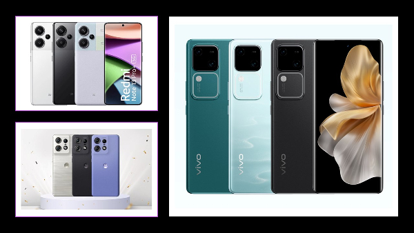 Motorola Edge 50 Pro vs Vivo V30 vs Redmi Note 13 Pro Plus