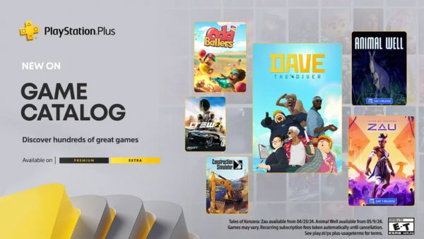 PlayStation Plus Game Catalog for April 2024 Announced
