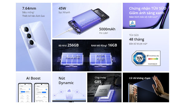 Realme C65 Budget Smartphone Launched in Vietnam