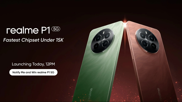 Realme P1 Series Launching in India at 12 noon Today 