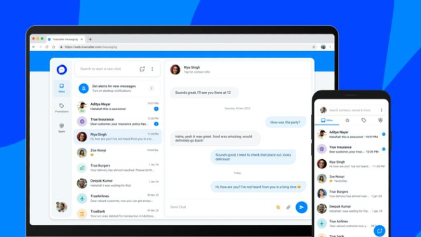 Truecaller for Web rolls out for Android Users in India