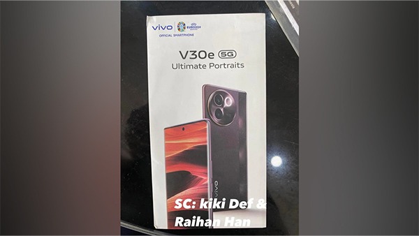 Vivo V30e’s Design Leaked Through Retail Packaging - Have a Look