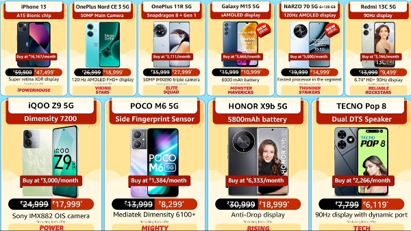 Flipkart and Amazon Summer Sales: Best Deals on Mobile Phones