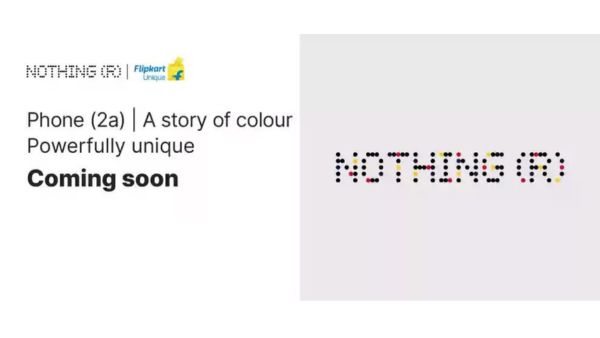 Nothing Teases New Phone (2a) Color, Likely India-Exclusive Again