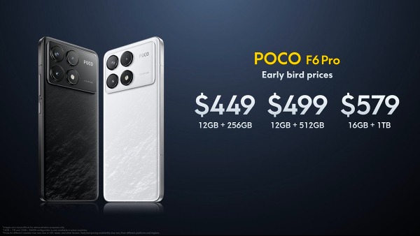 Poco F6 Pro Makes Global Debut Alongside Poco F6 5G