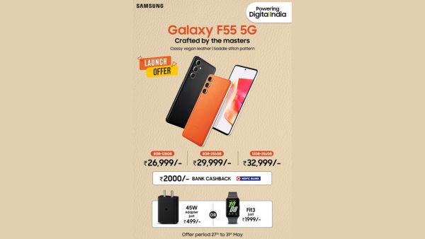Samsung Galaxy F55 5G Launched in India - Check Price, Specs, Offers