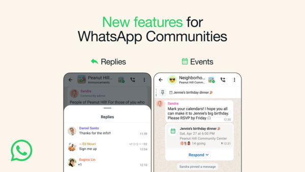 WhatsApp Gets Events Organising and Scheduling Feature for Communities WhatsApp Gets Events Organising and Scheduling Feature for Communities