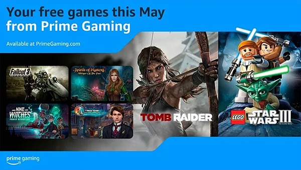 Amazon Prime Gaming Unveils Free Games Lineup for May 2024