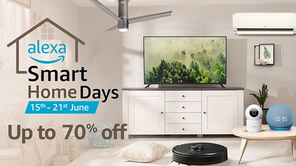 Amazon ‘Alexa Smart Home Days’ Sale Brings Up to 70% off 